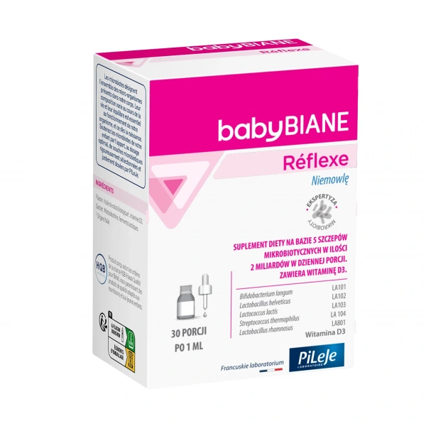 PiLeJe Enfant Gouttes (Probiotics for Children with Vitamin D3) - Drops 30ml